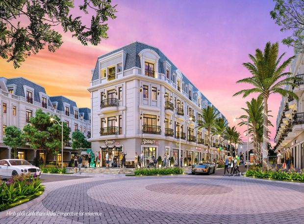 Thiết kế Shophouse Taseco Mê Linh