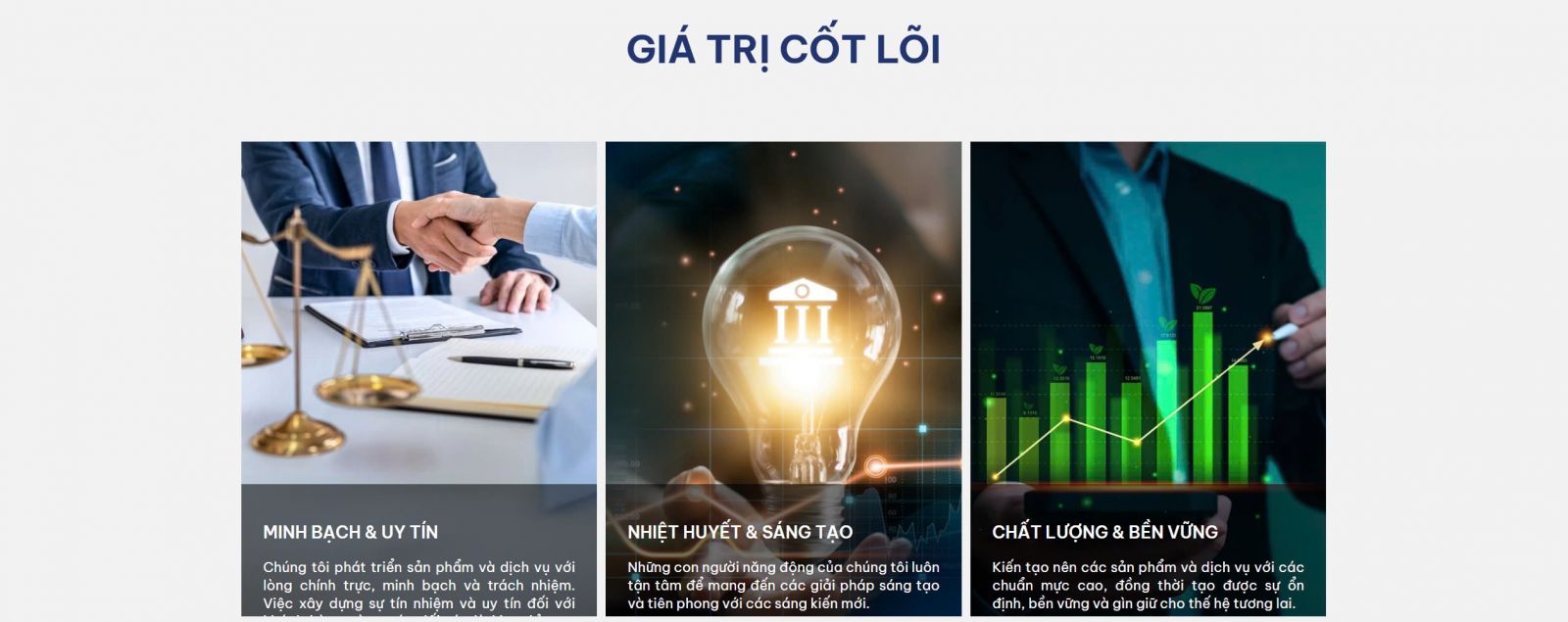 Giá trị cốt lõi