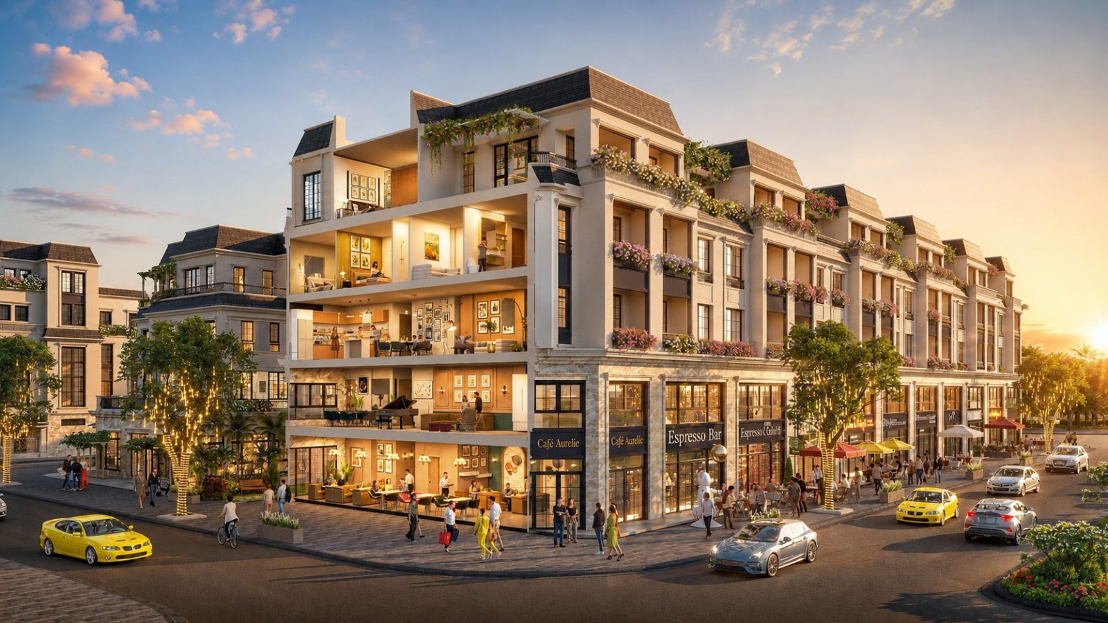 Post Shophouse Taseco Mê Linh